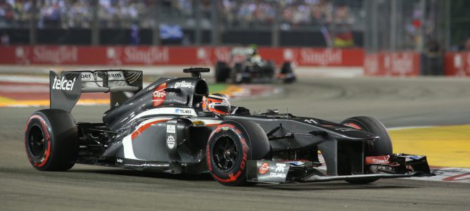 Nico Hülkenberg en Marina Bay