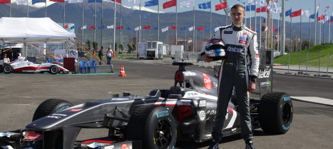 Sergey Sirotkin en Sochi