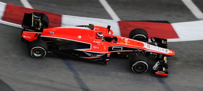 Jules Bianchi en Marina Bay