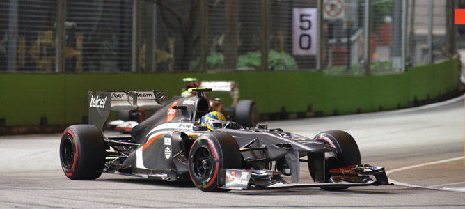 Esteban Gutiérrez: "Me siento cómodo conduciendo el coche"