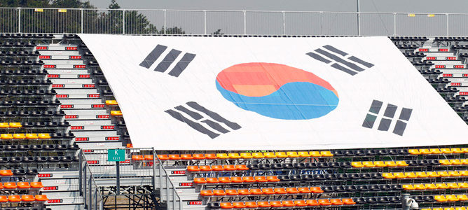 El GP de Corea 2013 contará con dos zonas de DRS
