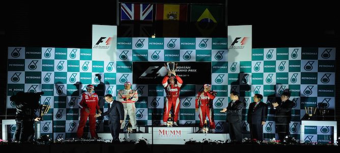 GP de Corea 2010: Cuando cayó la noche en medio de la nada