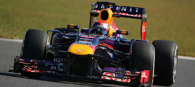 Vettel lidera un doblete de Red Bull en los libres 3 del GP de Corea 2013