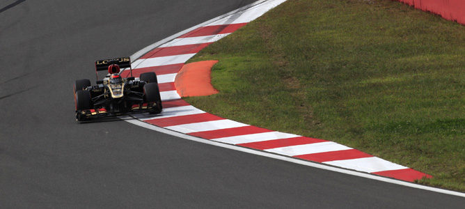 Kimi Räikkönen cometió un error en la Q3 de Corea 2013