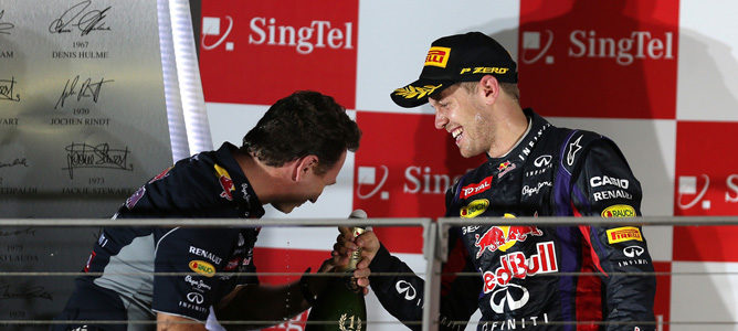 Christian Horner: "El nivel al que está rindiendo Vettel es increíble"