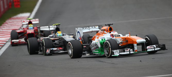 Paul di Resta lucha por posición en Corea