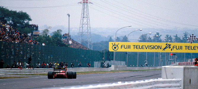 Japón 1987: Berger vence; Mansell dice adiós al título