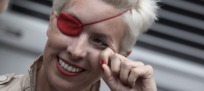 La sonrisa de María de Villota