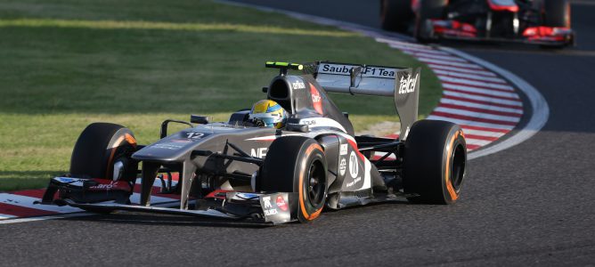 Esteban Gutiérrez puntuó en Japón