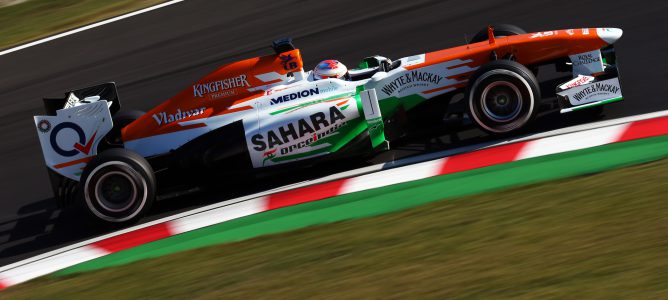 Paul di Resta en Suzuka