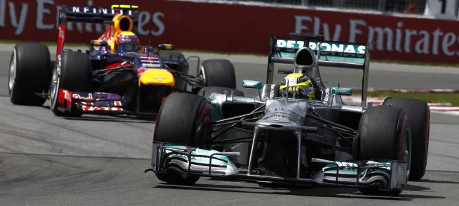 Nico Rosberg progresa en Canadá