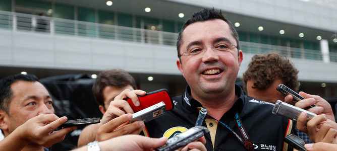 Boullier: "Tendremos una fuerte alineación de pilotos en 2014