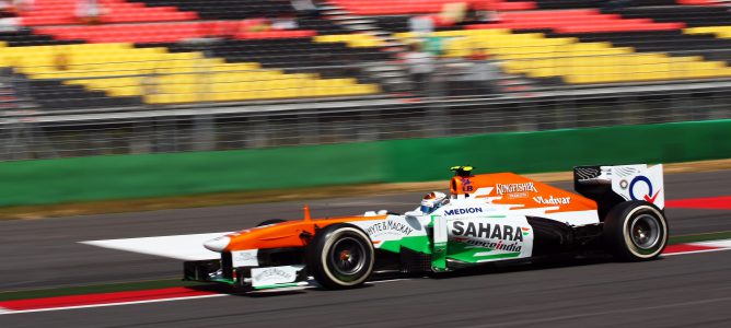 Adrian Sutil rueda en Corea