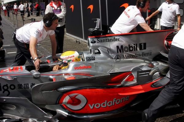 McLaren aún no correrá con la "aleta de tiburón"