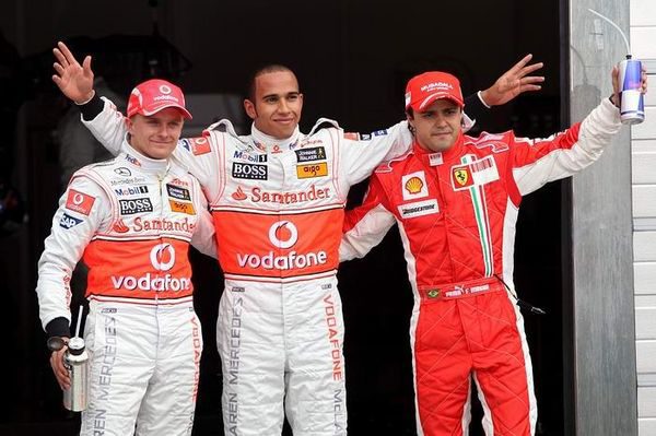 GP Alemania 2008: Parrilla de salida