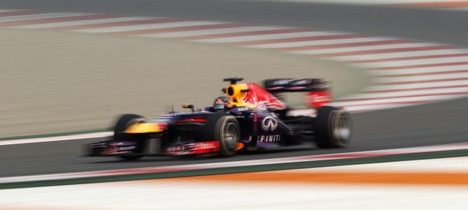 Sebastian Vettel no cede y arrasa en los Libres 3 del GP de India