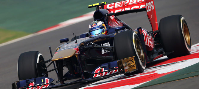 Daniel Ricciardo: "Estoy contento con mi actuación a los mandos del STR8"