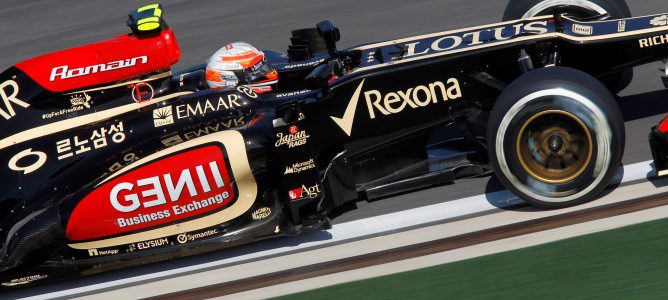 Romain Grosjean sorprende liderando los Libres 1 del GP de Abu Dabi 2013