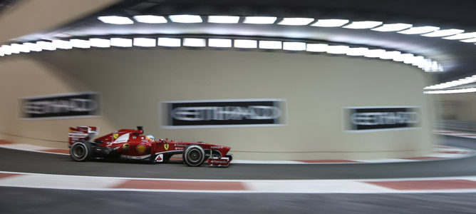 Fernando Alonso mantiene su quinta posición en el GP de Abu Dabi 2013