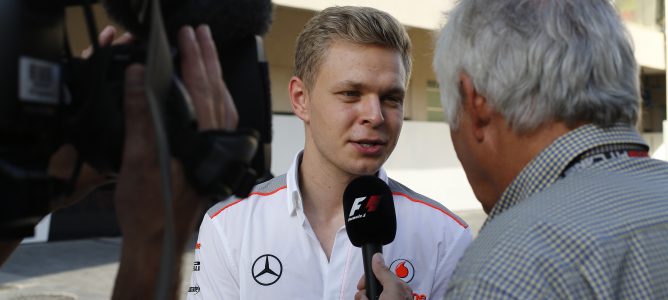 La posible salida de Pérez de McLaren dejaría paso a Kevin Magnussen