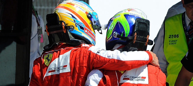 Fernando Alonso y Felipe Massa