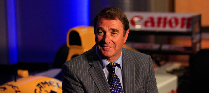 Nigel Mansell será el comisario piloto del GP de Estados Unidos 2013