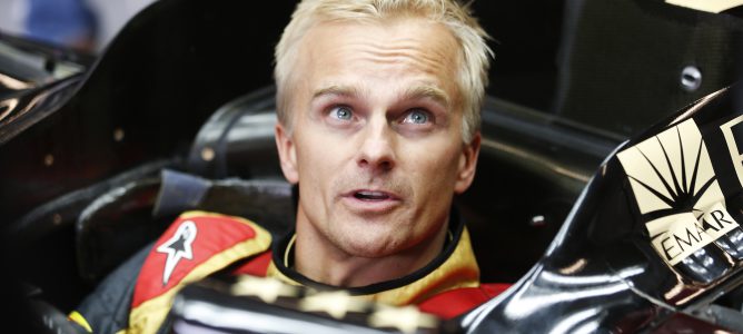 Heikki Kovalainen en el asiento del E21