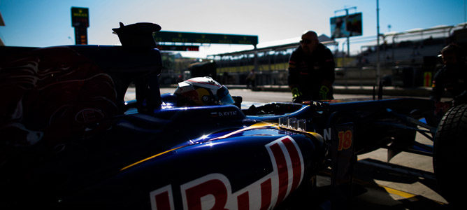 Daniil Kvyat: "Disfruté de cada momento de la conducción en la pista"