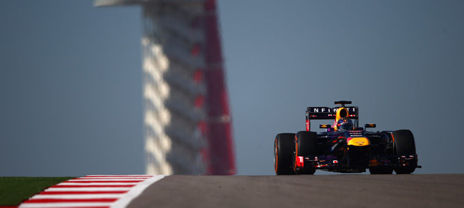 Red Bull sigue mostrando su dominio en los libres 3 del GP de EE.UU. 2013