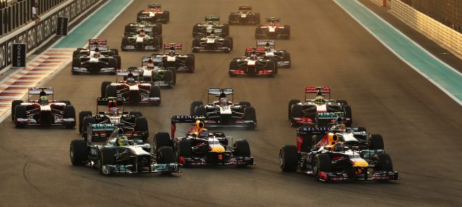 El GP de Abu Dabi cerraría el calendario de 19 carreras en 2014