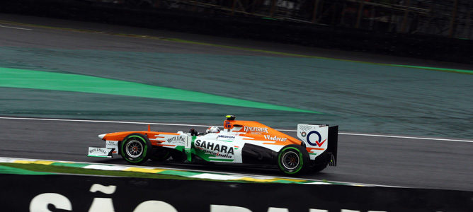 Adrian Sutil no se rinde: "Las carreras en Brasil pueden ser muy inusuales"