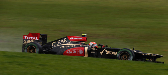 Romain Grosjean: "El coche ha sido fuerte durante todo el fin de semana"