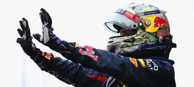 Sebastian Vettel consigue su novena victoria consecutiva en el GP de Brasil 2013