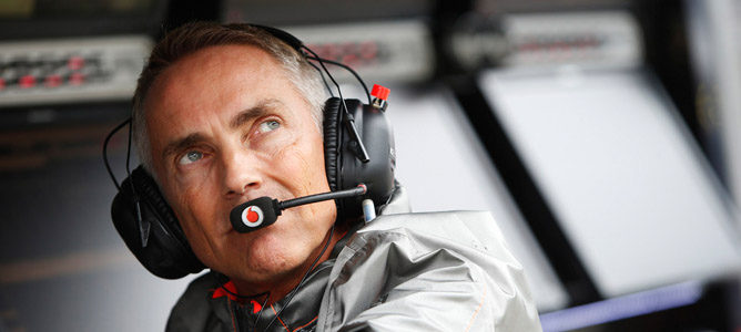 Whitmarsh muestra sus dudas sobre la competitividad de los motores de Mercedes