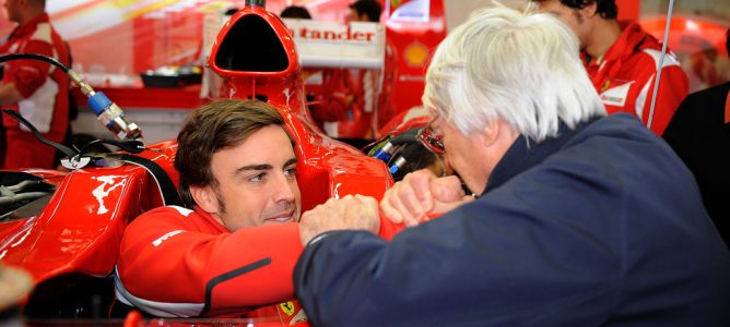 Bernie Ecclestone repasa 2013: "Me he quedado algo decepcionado con Alonso"
