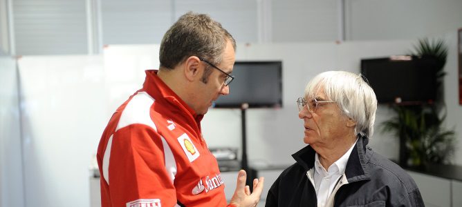 Bernie Ecclestone revela que Ferrari tiene derecho a vetar a su sucesor en F1
