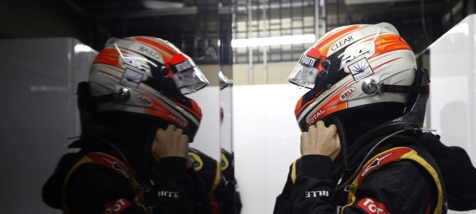 Romain Grosjean niega que Lotus vaya retrasado con el coche de 2014