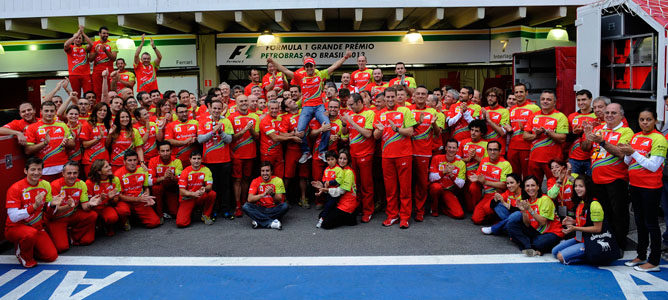 Ferrari cierra la temporada como el equipo más rápido de media en sus paradas en boxes