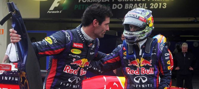 Mark Webber: "Vettel es el favorito para el Campeonato de Pilotos de 2014"