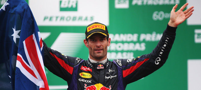 Mark Webber cree que Hamilton no está al mismo nivel que Vettel y Alonso