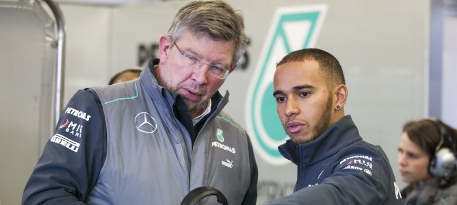 Hamilton no cree que la marcha de Ross Brawn sea una pérdida para la F1