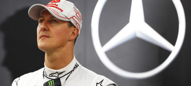 Unos investigadores analizarán la cámara del casco de Michael Schumacher