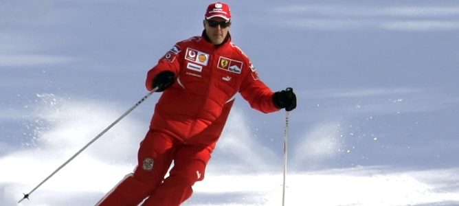 La cámara del casco de Schumacher revela que esquiaba a baja velocidad