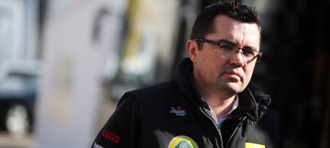 Eric Boullier: "Lotus estará en la parrilla este año y durante mucho tiempo"