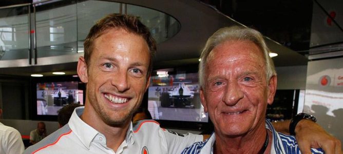 Jenson Button se despide de su padre y agradece las muestras de cariño recibidas