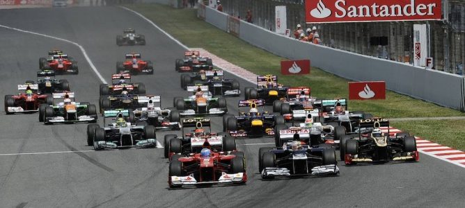 Parrilla completa para la temporada 2014 de F1