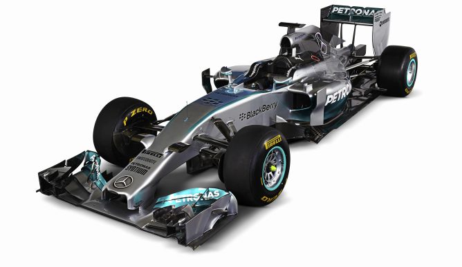 Presentación del Mercedes 2014: F1 W05