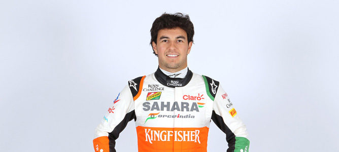 Sergio Pérez será el encargado de realizar el debut del VJM07 en Jerez