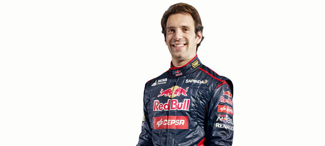 Jean-Éric Vergne, piloto de Toro Rosso en 2014