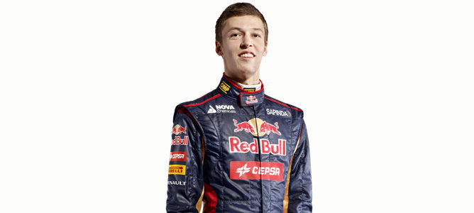 Daniil Kvyat debuta con Toro Rosso en la F1 en 2014